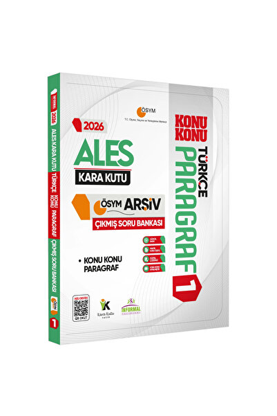 Karakutu Yayınları 2026 ALES Türkçenin Kara Kutusu PARAGRAF 1 KONU KONU ÖSYM ...