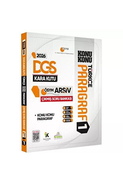 Karakutu Yayınları 2026 DGS Türkçenin Kara Kutusu PARAGRAF 1 KONU KONU ÖSYM Ç...