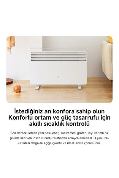 Xiaomi Mi Smart Space Heater S 2200 W Akıllı Elektrikli Isıtıcı - Uzaktan Kontrol (Xiaomi TR Garantili)