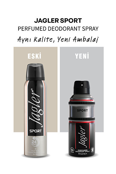 Jagler Sport Erkek Deodorant ( 3 Adet X 150 ml )