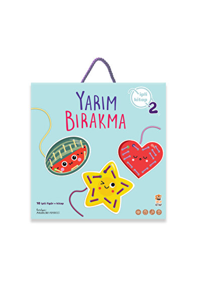 Sincap Kitap Yarım Bırakma  - İpli Kitap 2 (10 İpli Figür + Kitap) 0-3 Yaş iç...