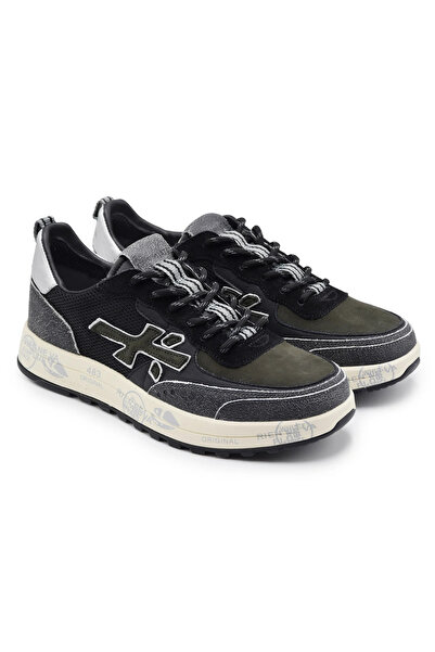 Premiata Ανδρικό αθλητικό παπούτσι Nous Μαύρο Δερμάτινο