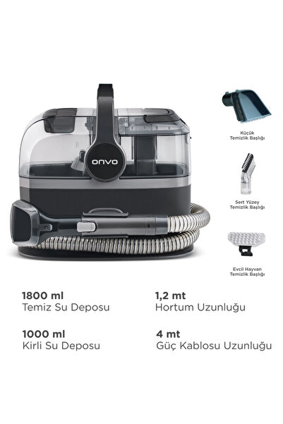 ONVO OVHYM200 Halı ve Koltuk Yıkama Makinesi