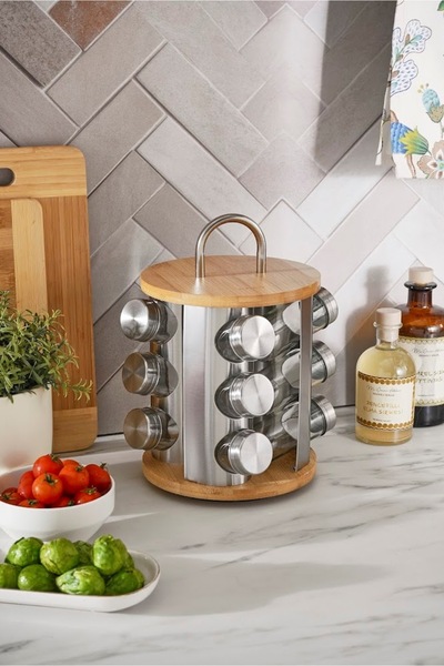 Karaca Alya Spice Set of 12 with Rotating Stand