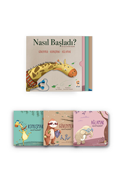 Sincap Kitap Nasıl Başladı Kitap Seti Güvenmek-konuşmak-ağlamak 3 Kitap 1 Ara...