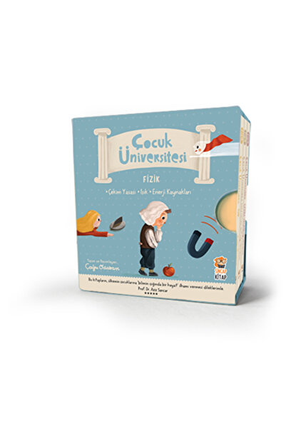 Sincap Kitap Çocuk Üniversitesi Fizik Seti (3 Kitap)