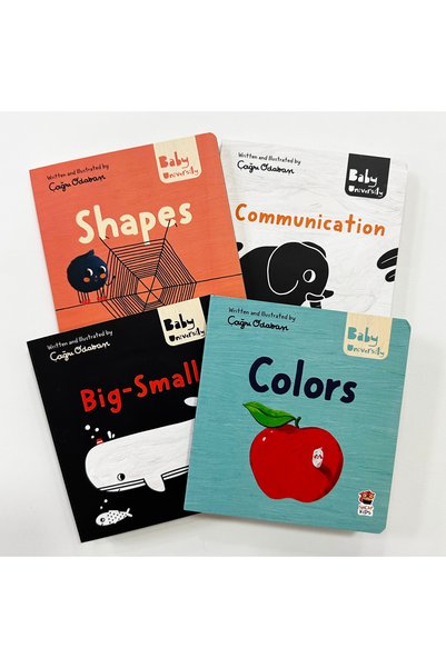 Sincap Kitap Baby University First Concepts Stories (4 Book)