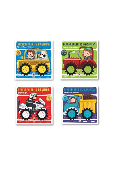 Sincap Kitap Tekerlekler Iş Başında 4lü Set