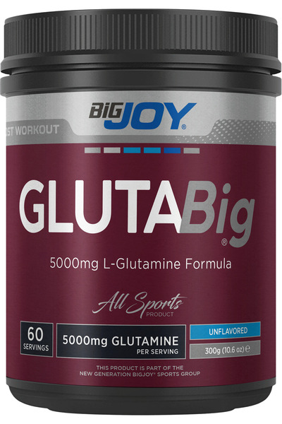 Bigjoy Sports Glutabig Powder L-glutamin 300g Glutamine Amino Asit