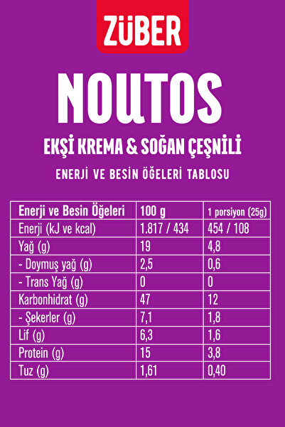 Züber New Noutos Meet Package 55Gr X 12 Pieces