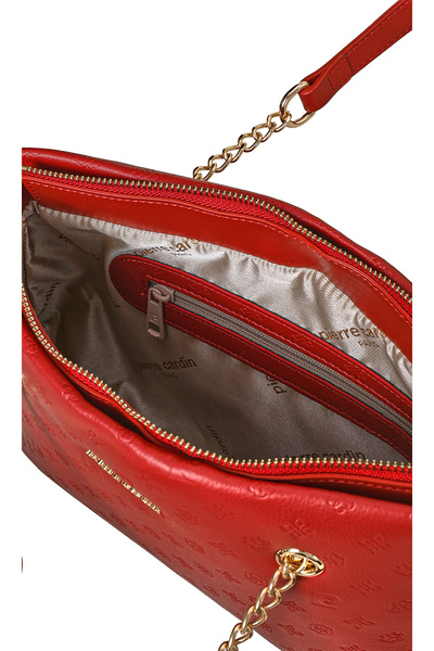 Pierre Cardin Rote Floater Damen-Umhängetasche 05PO22Y1561