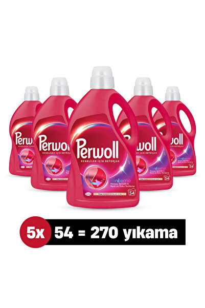 Perwoll Sıvı Çamaşır Deterjanı 5 x 2,97 (270 Yıkama) Renkli