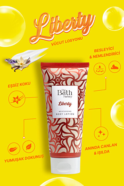 THE BATH FACTORY Liberty Vücut Losyonu 200 ml