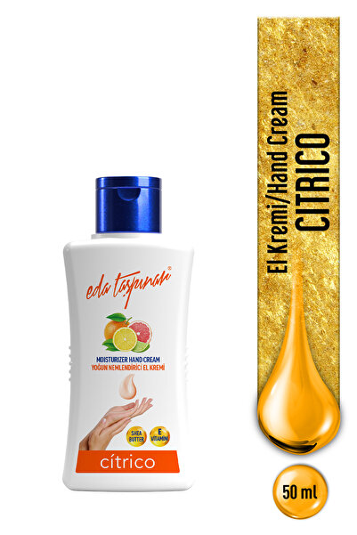 Eda Taşpınar Citrico El Kremi Yoğun Nemlendirici , Yumuşak Cilt , Nemlendiric...