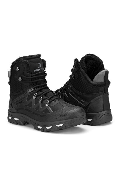 DARK SEER Cizme negre de trekking outdoor unisex