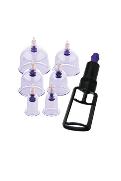 Genel Markalar 6lı Kupa Çekme Bardak Seti Hacamat Sırt Ağrı Giderici Selülit