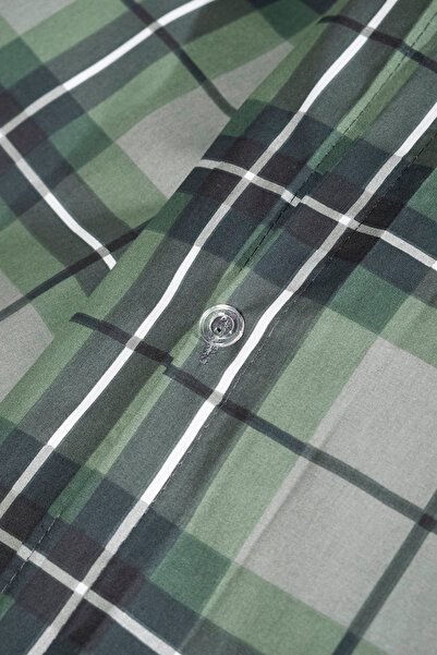 Trendyol Collection Double Plaid Patterned Duvet Cover Set Tphaw26Ckn00026