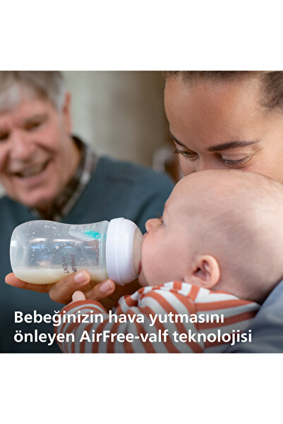 Philips Avent Anti-kolik Biberon 125 ml, 0+ Ay, SCY670/01