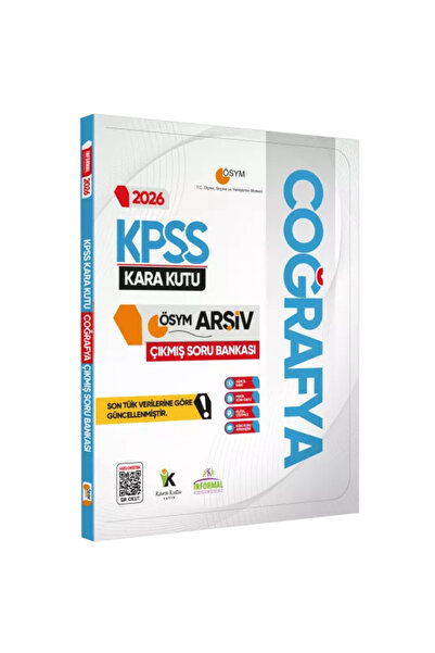 Karakutu Yayınları 2026 KPSS COĞRAFYAnın Kara Kutusu ÖSYM Çıkmış Soru Havuzu Bankası Konu Özetli Dijital Çözümlü