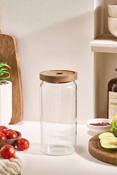 Karaca Mova Acacia Glass Storage Container 760 ml
