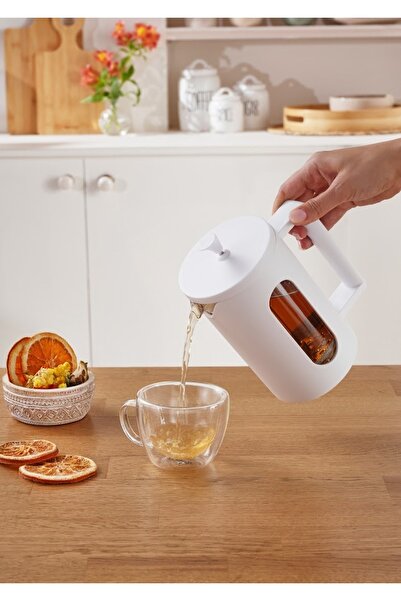 Karaca Leya French Press White 800 ml
