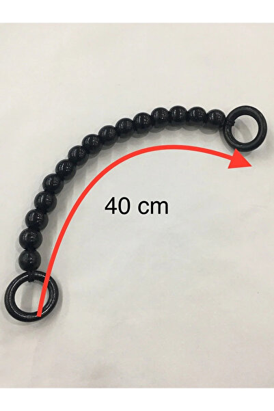 karantuhafiye Bag Handle Wooden Beaded Single