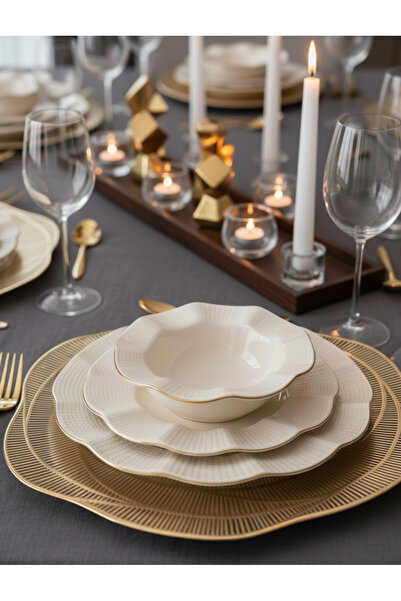 Kütahya Porselen 24 Parça 6 Kişilik Yemek Takımı Mln24y214r520