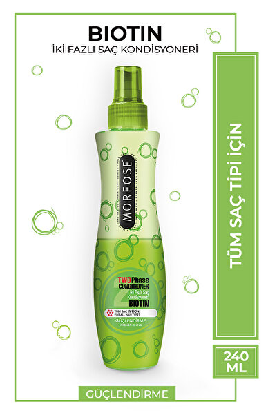 Morfose Çift Fazlı Fön Suyu Biotin 240 ml