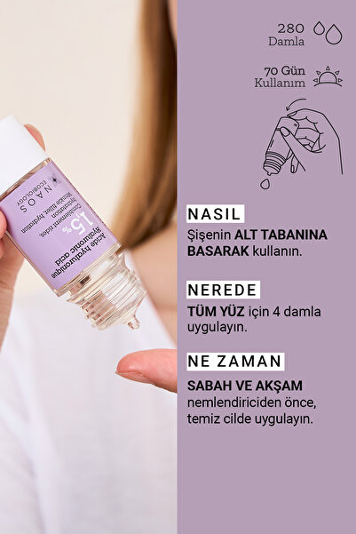Etat Pur Pure Active Hyaluronik Asit İnce Kırışıklık Karşıtı & Dolgunlaştırıcı Konsantre Bakım Serumu 15 ML