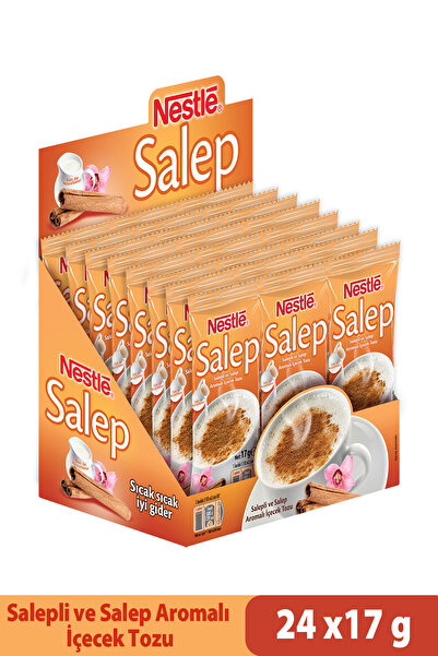 Nestle Salep 24’lü Ekonomik Paket 17 g – Gerçek Salep Lezzetiyle Sıcak Keyif