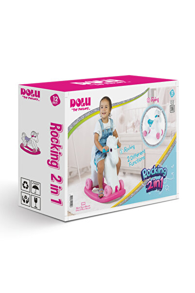 Dolu UNICORN SALLANAN TEKERLEKLİ AT 2509