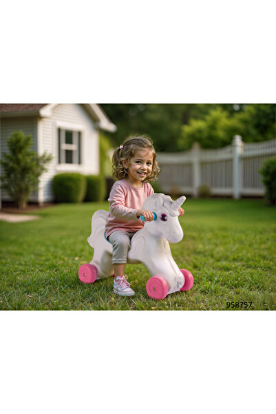 Dolu UNICORN SALLANAN TEKERLEKLİ AT 2509