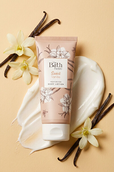 THE BATH FACTORY Sweet Vanilla Vücut Losyonu 200 ml