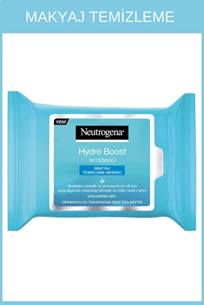 Neutrogena Hydro Boost Makyaj Temizleme Mendili