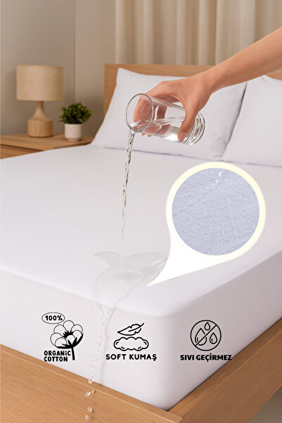 Formeya 100% bavlna přizpůsobená vodě tekutá ochrana matrace Dětská jednolůžková matrace King Size