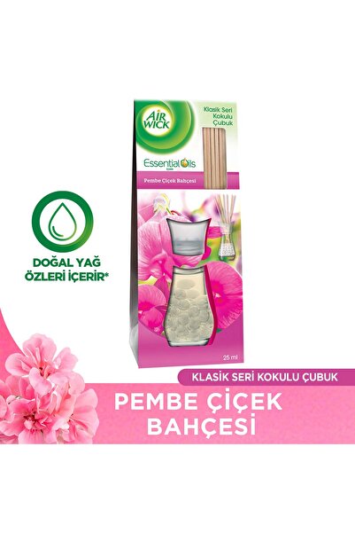 Air Wick Kokulu Çubuklar 25ml Pembe Çiçek Bahçesi