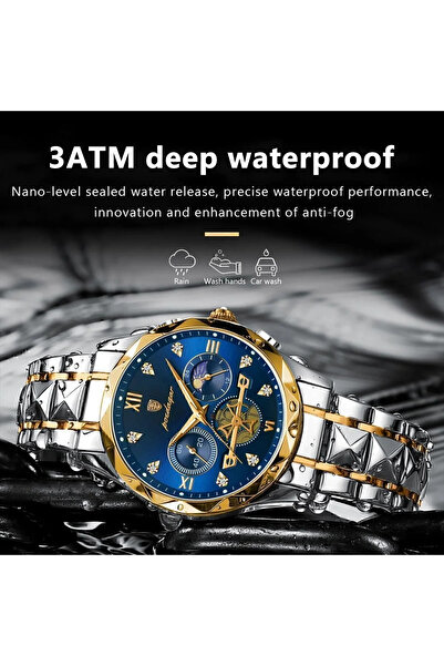 Genel Markalar Orijinal Paslanmaz Çelik Erkek Lüx 1. Sınıf Kol Saati(ORİJİNAL ÜRÜN İÇİN POEDAGAR SATICI)