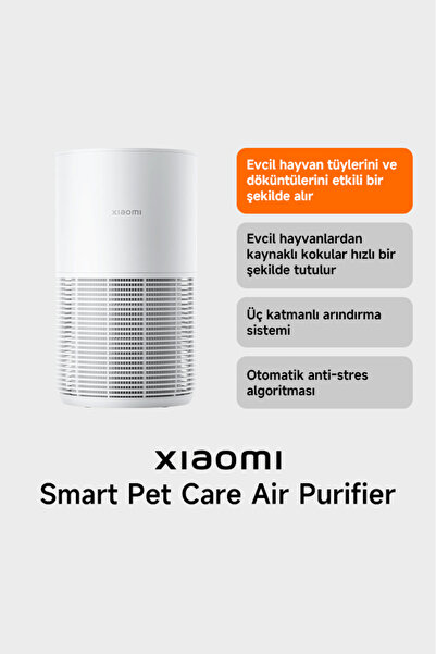 Xiaomi Smart Pet Care Air Purifier Evcil Hayvan Hava Temizleyicisi (Xiaomi Türkiye Garantili)