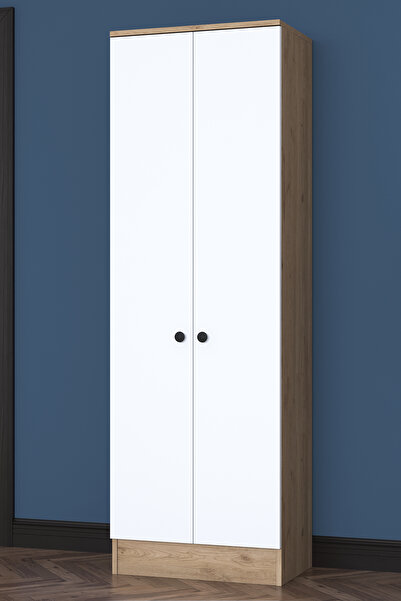 Rani Mobilya Rani P6 Modern Kapaklı Portmanto Askılık Vestiyer Sepet Ceviz - ...