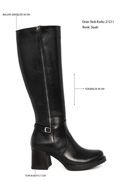 SOHO Black Women's Boots 21211