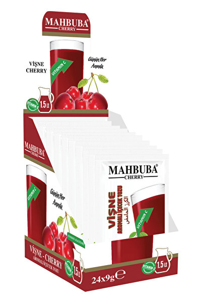 Mahbuba Vişne Aromalı Soğuk Toz Içecek 24x9gr