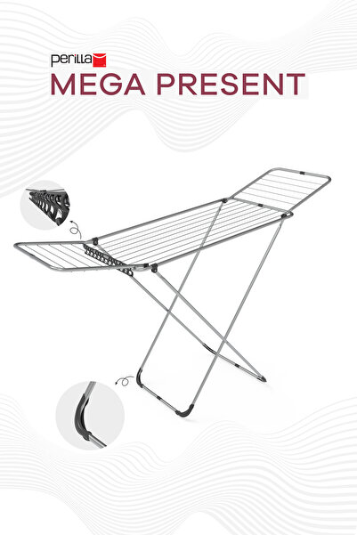Perilla Mega Present Kanatlı Kurutmalık Kur Mega Prs