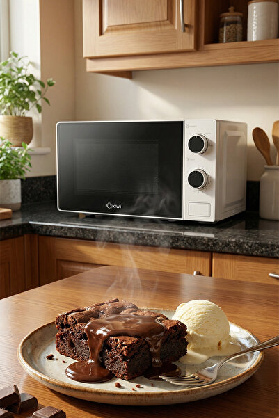 Kiwi KMO-4244 Mikrodalga Fırın | 20L Kapasite, Defrost, 5 Kademeli Güç