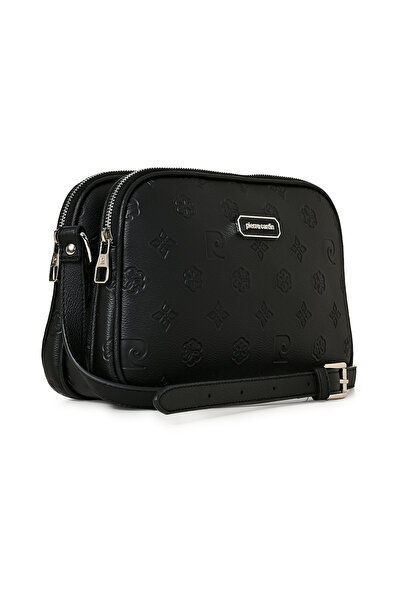 Pierre Cardin Siyah Büyük Floater Kadın Capraz Cantası 05PO22Y1536