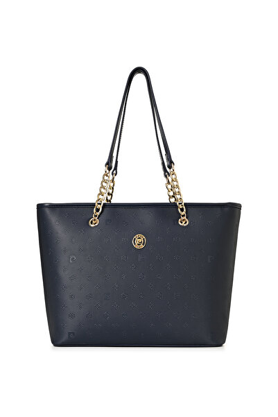 Pierre Cardin Geantă de umăr pentru femei cu imprimeu bleumarin 05PO22Y1546