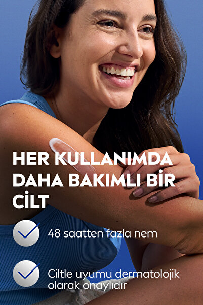 NIVEA Yoğun Nemlendirici El Ve Vücut Bakım Kremi Express Hydration 400ml, Kuru Cilt, Saf Hylaron