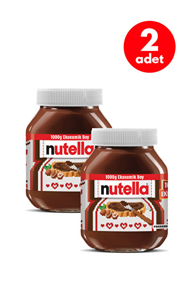 Nutella Kakaolu Fındık Kreması 1 Kg - 2 Adet