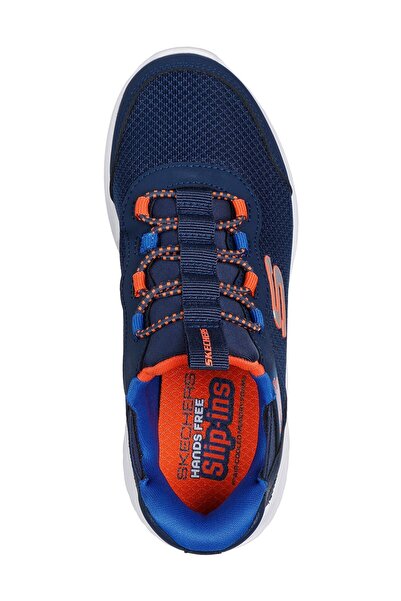 SKECHERS BOUNDER BRISK-BURST nagy fiúk sötétkék/kék sportcipő 403822L NVBL