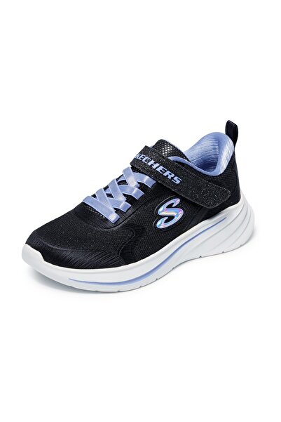 SKECHERS Dívčí sportovní obuv Wave 92 černá - 303557 L Blk