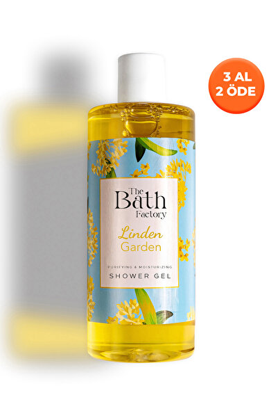 THE BATH FACTORY Nemlendirici Ve Besleyici Ihlamur Bahçesi Duş Jeli 400 ml